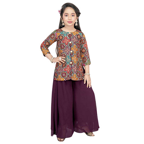 Light Grey Mandarin Collar Kurta Set with Floral Embroidery